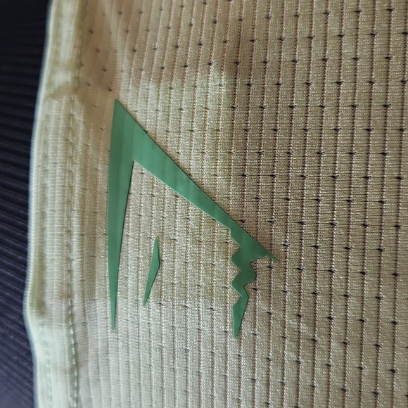 Gymshark Athleisure Green Muscle Tee Wicking Technology  Apparel - Picture 5 of 6